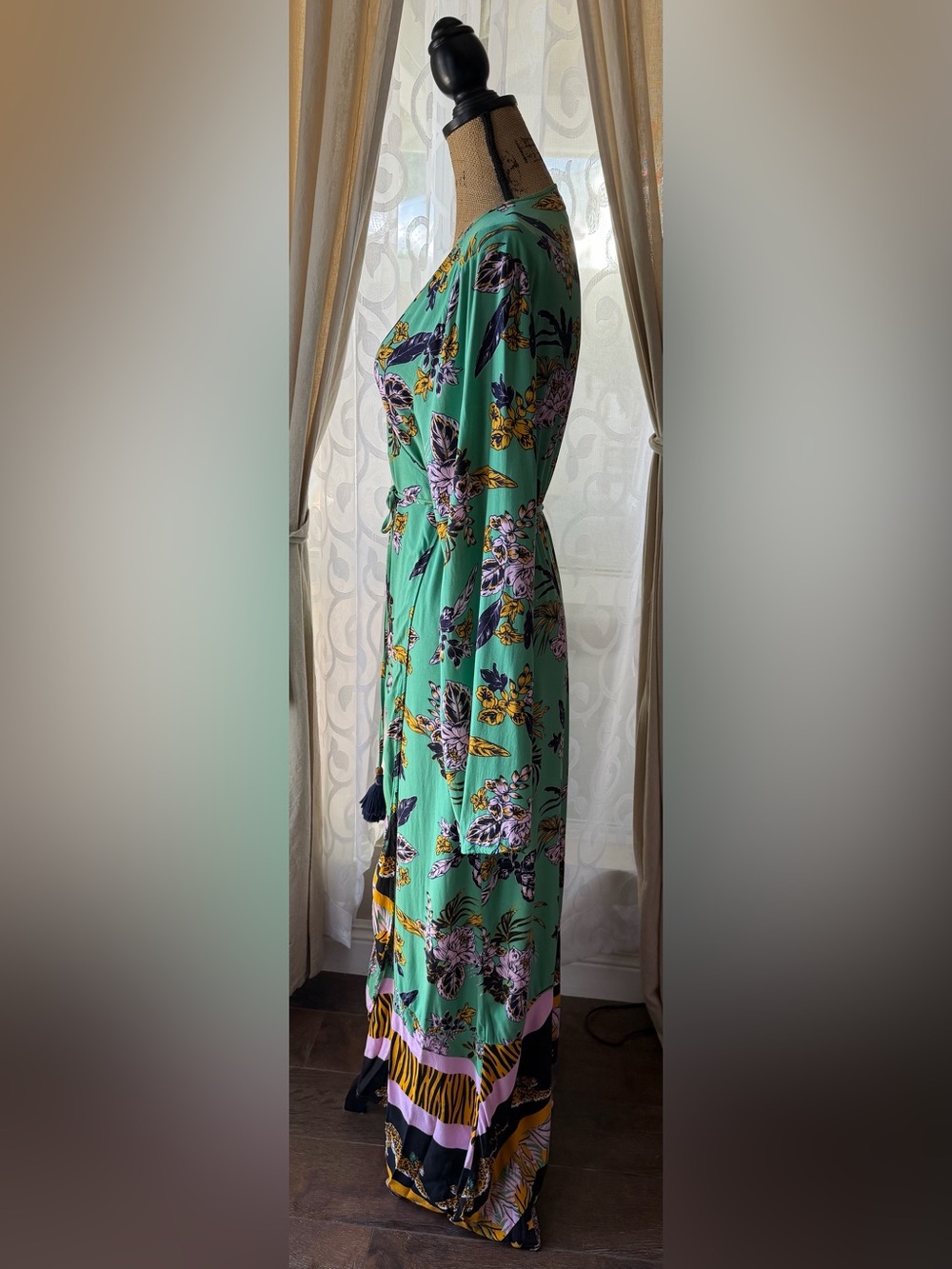 Maaji Herbaceous Moonbow Kimono Dress Cover Up - Picture 6 of 12